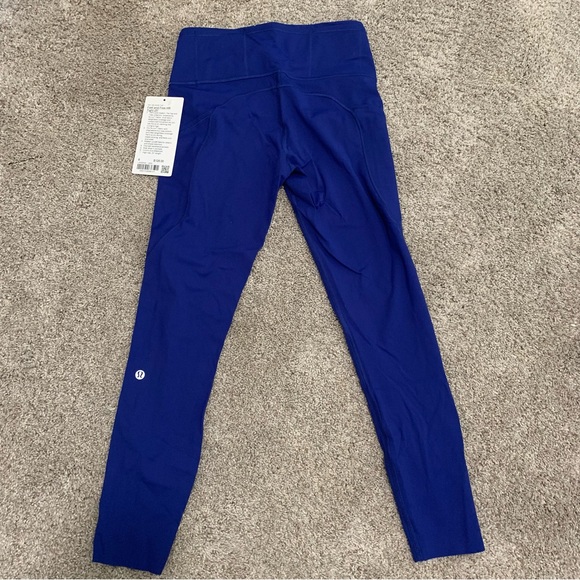 NWT Lululemon Fast and Free Tight II 25" *Non-Reflective Nulux Larkspur - Picture 3 of 4
